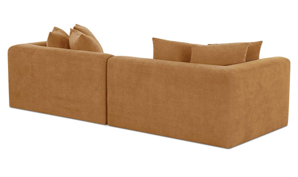Davie Modular Sofa Golden Yellow