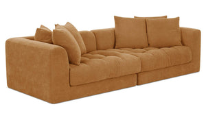 Davie Modular Sofa Golden Yellow