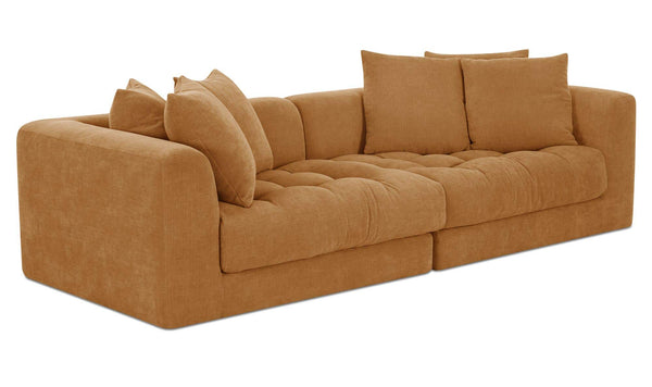 Davie Modular Sofa Golden Yellow