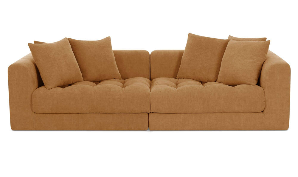 Davie Modular Sofa Golden Yellow