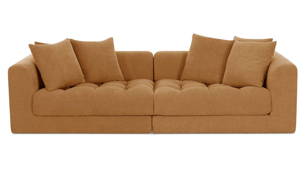Davie Modular Sofa Golden Yellow
