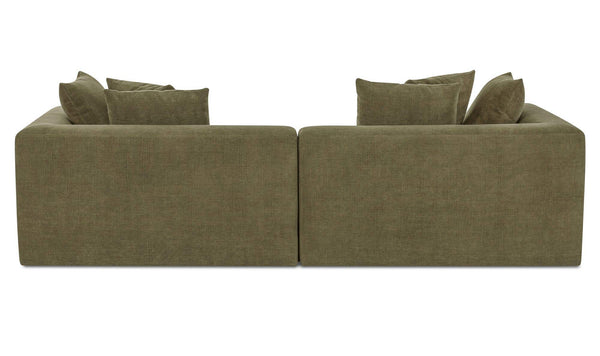 Davie Nook Modular Sectional Olive