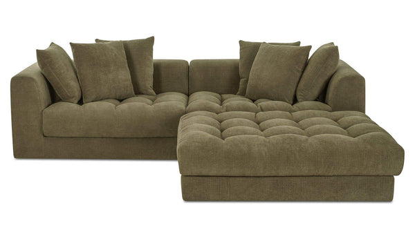 Davie Nook Modular Sectional Olive