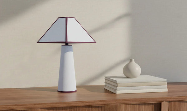 Cotton-Wrapped Table Lamp