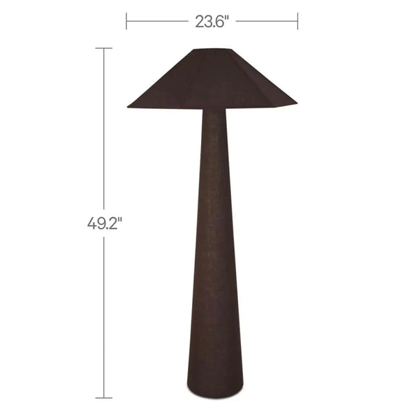 Gigi Floor Lamp Dark Brown Floor Lamp