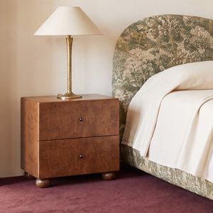 Lavinia Table Lamp, Aged Brass