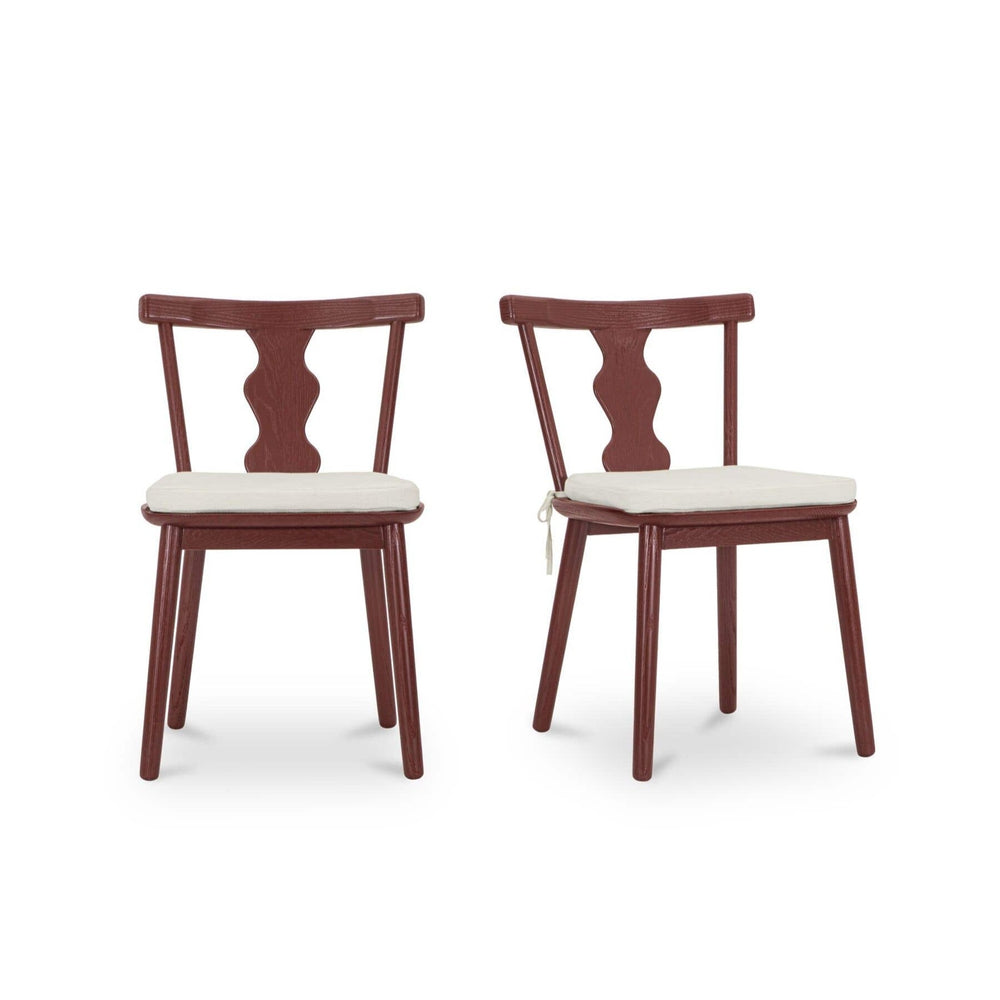 Orla Dining Chair Red - Set of Two
