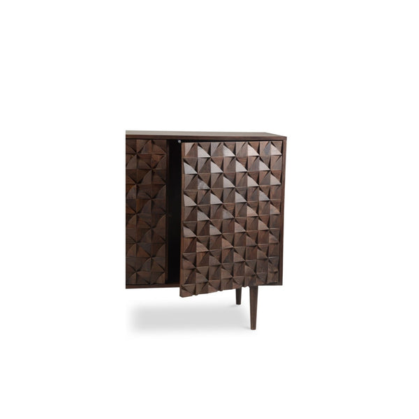 Pablo 3 Door Sideboard Dark Brown
