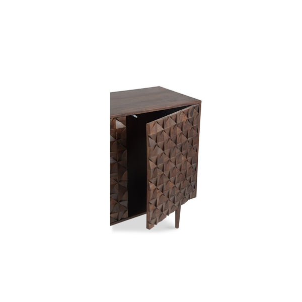 Pablo 3 Door Sideboard Dark Brown