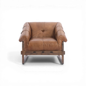 Bellos Accent Chair Open Road Brown