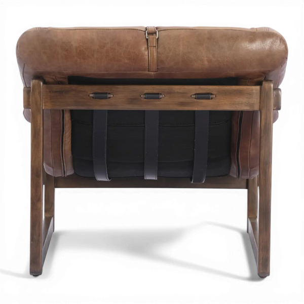 Bellos Accent Chair Open Road Brown