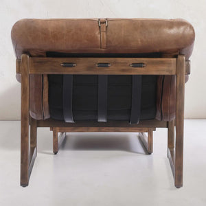 Bellos Accent Chair Open Road Brown