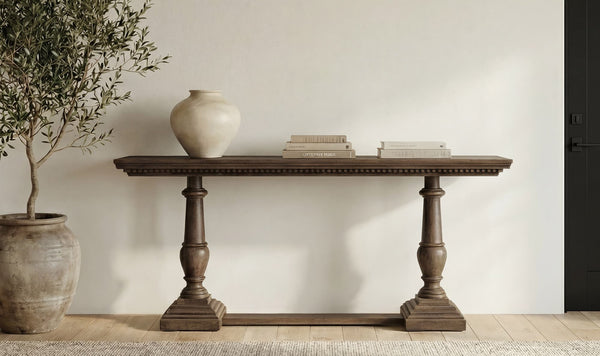 Everson Console Table Brown