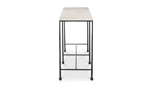 River Console Table Botticino Marble