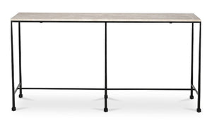 River Console Table Botticino Marble