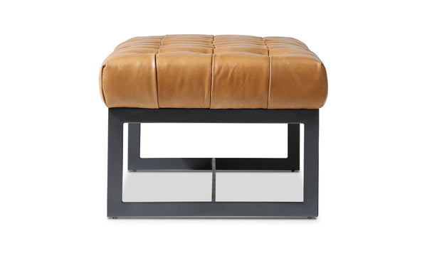 Wyatt Leather Bench Tan