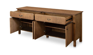 Caroline Sideboard Warm Brown