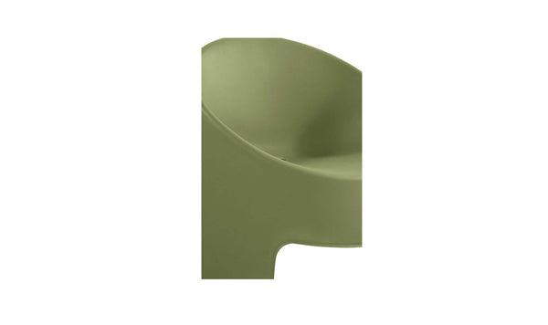 Nolla Outdoor Accent Chair Set of Two Green