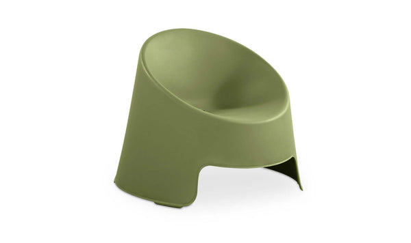 Nolla Outdoor Accent Chair Set of Two Green
