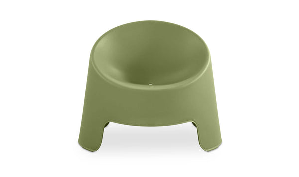 Nolla Outdoor Accent Chair Set of Two Green