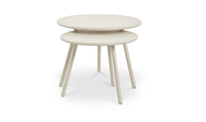 Kari Outdoor Nesting Coffee Table Cream