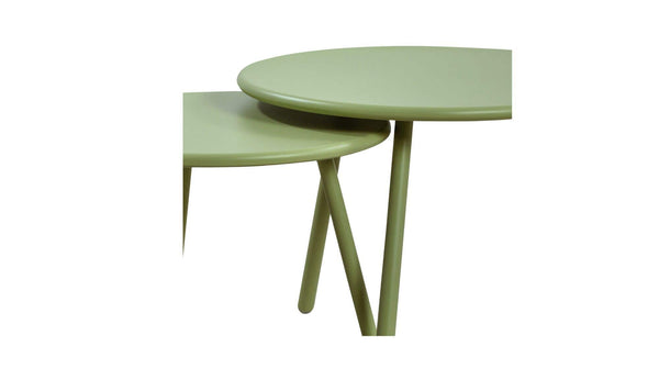 Kari Outdoor Nesting Coffee Table Green