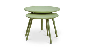Kari Outdoor Nesting Coffee Table Green