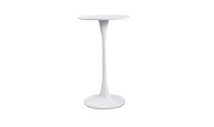 Gage Outdoor Bar Table White