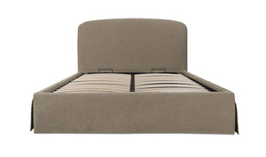 Joan King Storage Bed Light Taupe