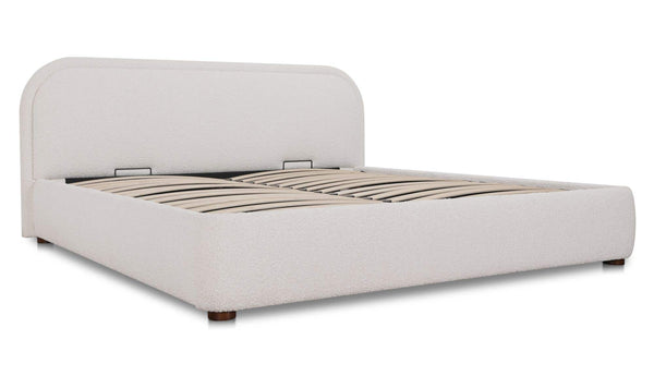 Colin Queen Storage Bed Oatmeal
