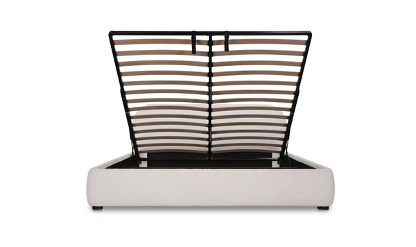 Colin Queen Storage Bed Oatmeal