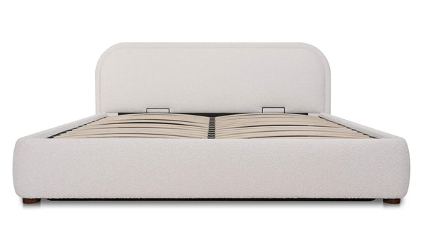 Colin Queen Storage Bed Oatmeal