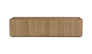 Plank Media Cabinet Natural