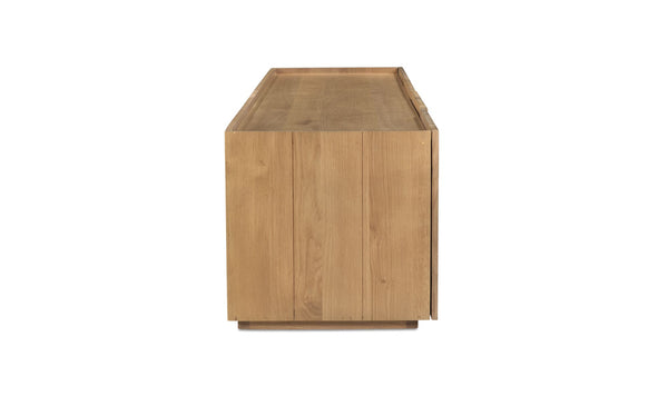 Plank Media Cabinet Natural