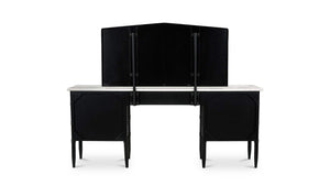 Eleanor Vanity Desk Black