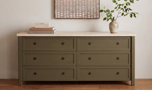 Matilda Dresser Dark Olive