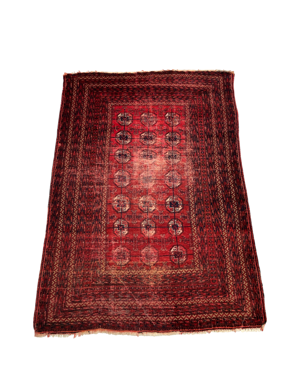 Vintage Caucasian Rug • 6'7" x 4'9"