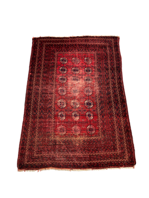 Vintage Caucasian Rug • 6'7" x 4'9"
