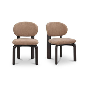 Sami Dining Chair Brown-Set of Two
