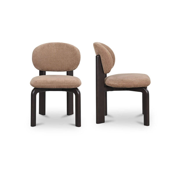 Sami Dining Chair Brown-Set of Two