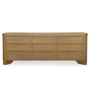 Segment 9 Drawer Dresser Heritage Brown