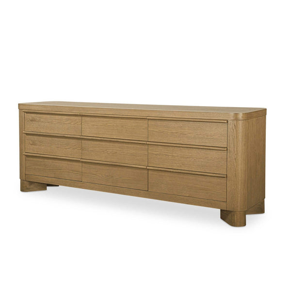 Segment 9 Drawer Dresser Heritage Brown