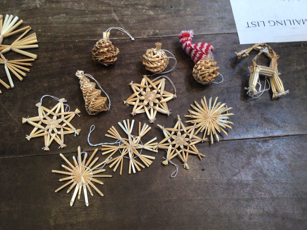 Swedish Straw Ornament