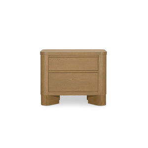 Segment Nightstand, Heritage Brown