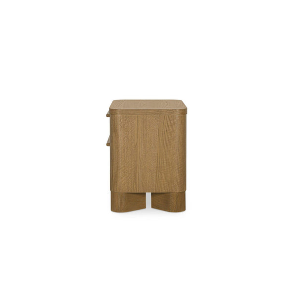 Segment Nightstand, Heritage Brown