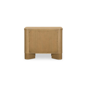 Segment Nightstand, Heritage Brown