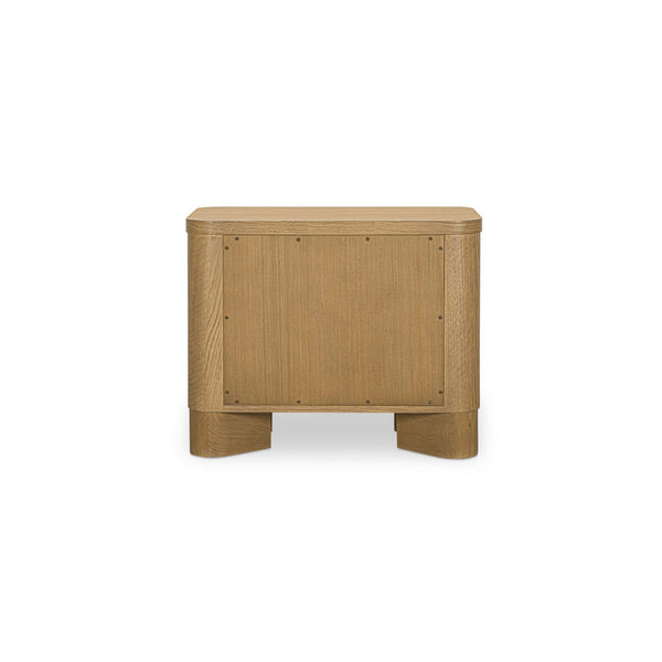 Segment Nightstand, Heritage Brown