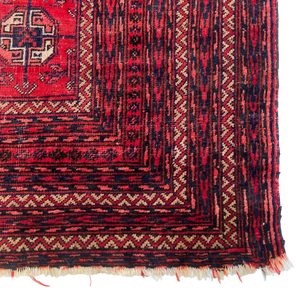 Vintage Caucasian Rug • 6'7" x 4'9"