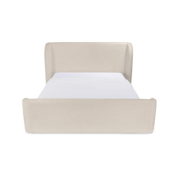 Sophia King Storage Bed Cream Chenille