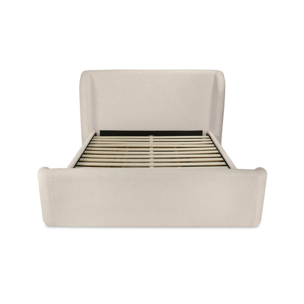 Sophia King Storage Bed Cream Chenille